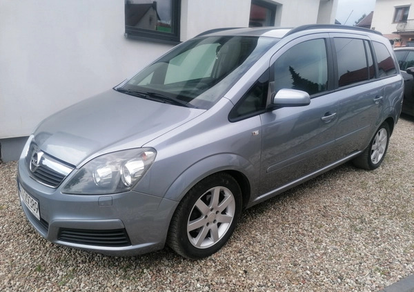 Opel Zafira cena 10700 przebieg: 295500, rok produkcji 2005 z Pruchnik małe 154